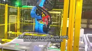 Aplikasyon an nan robo entèlijan CRP nan endistri otomobil