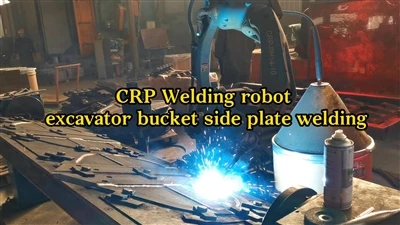 CRP soude robo-excavator bokit bò plak soude